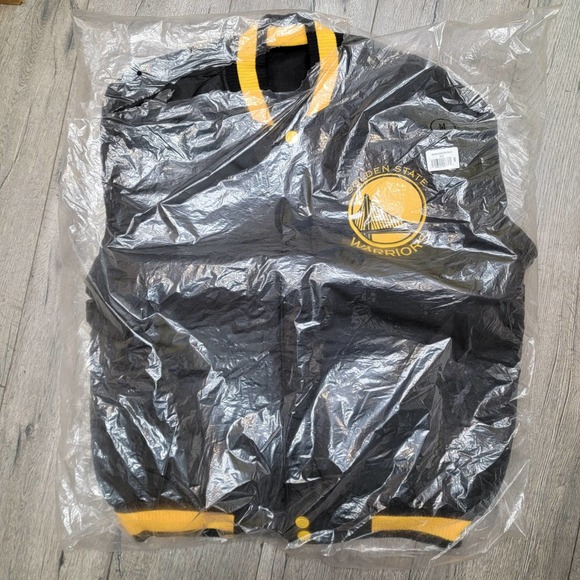 NBA Golden State Warriors JH Design Steph Curry Reversible Jacket - Picture 3 of 3